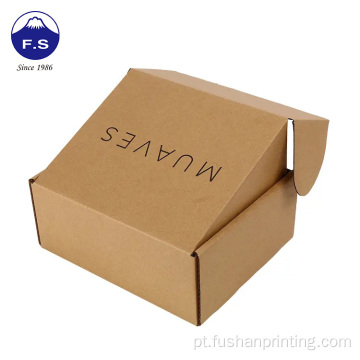 Remessa personalizada Caixa de correio de pano de impressão ondulado